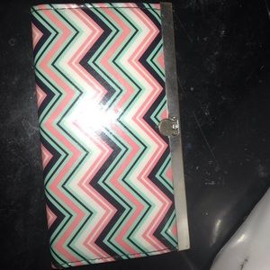 Chevron Patterned Wallet